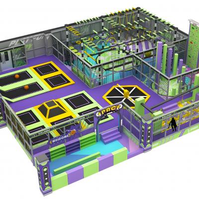 500-square-meter trampoline park
