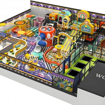 A 400-square-meter indoor playground