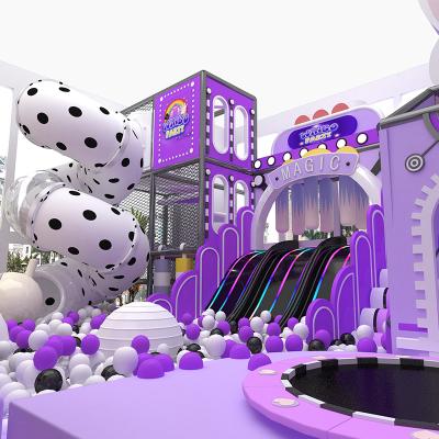 High-Quality Commercial Indoor Playground with Slide Soft Kids Ball Play Area for Mall