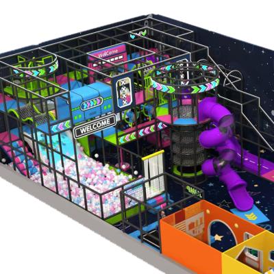 Children's Indoor Playground Equipment Soft Maze Commercial Durable Theme Slide Shopping Center