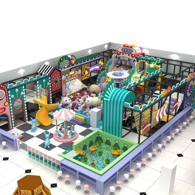 Interactive Indoor Soft Playground Equipment for Commercial Children's Play Areas