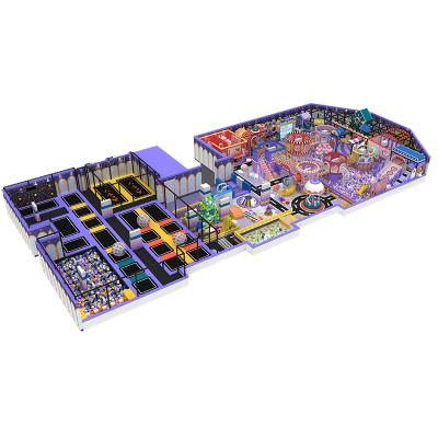 Commercial Children's Indoor Playground Maze Ball Pool Slide Climbing Interactive Children's Amusement Park