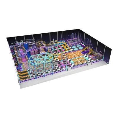 Free Custom Designed Commercial Modern Multi-Activity Kids Indoor Playground Equipment for Family Entertainment Centers