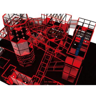 Customization Service Large-Scale Kids Play Structures Commercial Indoor Playground with Interactive Zones