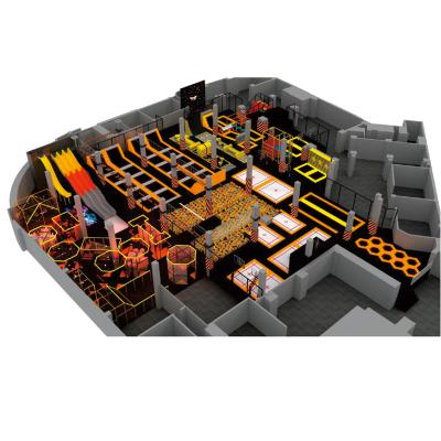 Kid Indoor Playground Equipment for Children with Slides and Interactive Games Suitable for Business