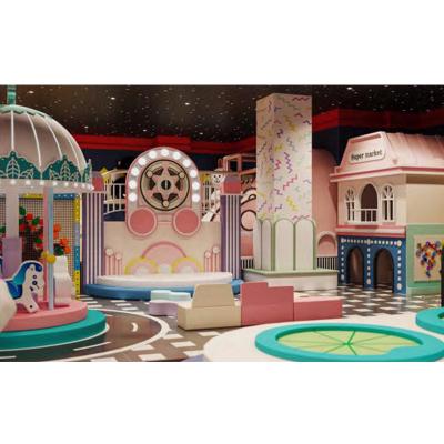 Large-Scale Indoor Soft Play Equipment New Model Naughty Castle Family-Friendly Sports-Themed Recreation for Children Climbing