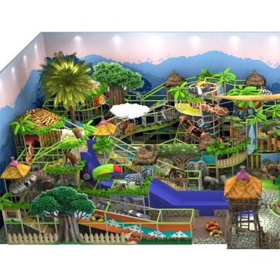 Children's Indoor Playground Solution: Trampoline Park with Ninja Tag Arena & Soft Obstacle Course