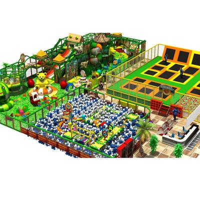 New Children's Soft Game Set Adventure Park Indoor Playground Trampoline Jumping Pool School Facilities