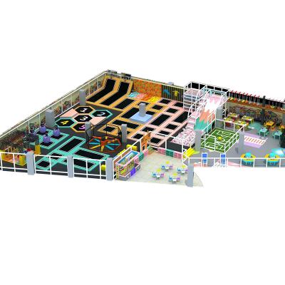 Large Jungle-Themed Maze Commercial Indoor Playground Equipment for Children's Fun and Adventure