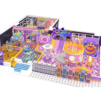 Hot Selling Customized Children's Slide Indoor Amusement Park Equipment Commercial Play Area