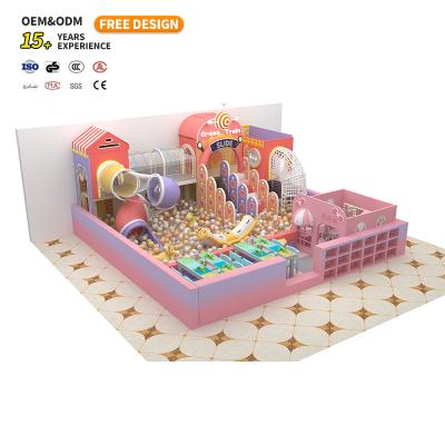 Customizable Children's Indoor Playground Trampoline Parks with Climbing Slides & Ball Pools for Shopping Malls
