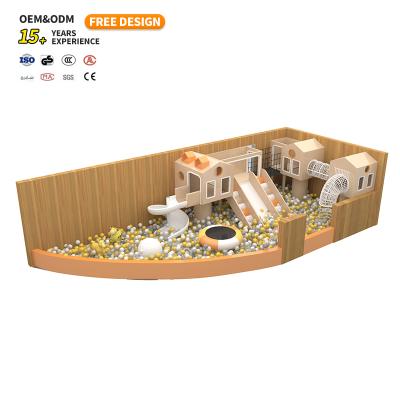 Indoor Mini Playground Equipment for Children Featuring a Soft Play Area Jungle Gym Fun Maze