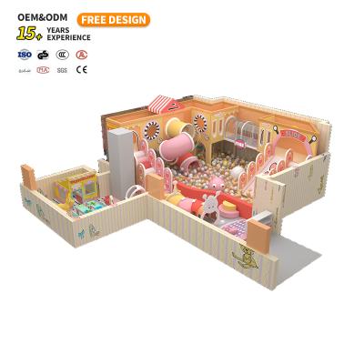 Custom Designed Children's Indoor Play Area Commercial Amusement Park Soft Play Equipment Set